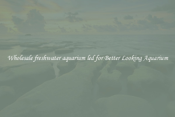 Wholesale freshwater aquarium led for Better Looking Aquarium