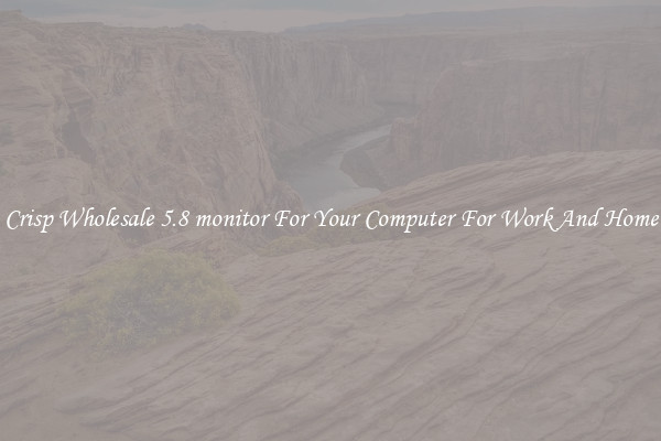 Crisp Wholesale 5.8 monitor For Your Computer For Work And Home