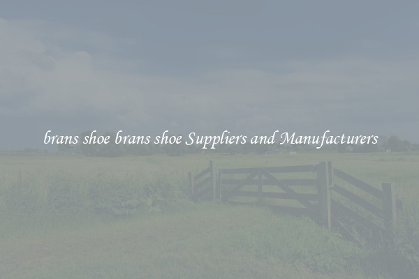 brans shoe brans shoe Suppliers and Manufacturers