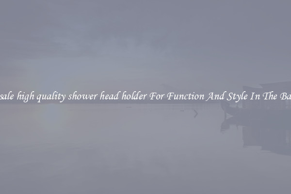 Wholesale high quality shower head holder For Function And Style In The Bathroom